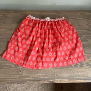 Gap Factory Girls Large Pink White‎ Skirt